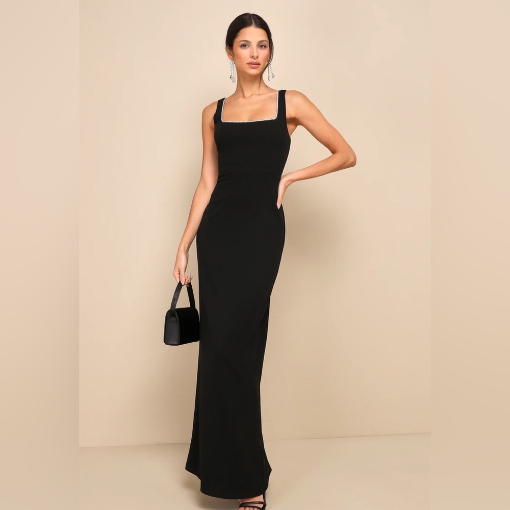 Elegant Black Evening Dress